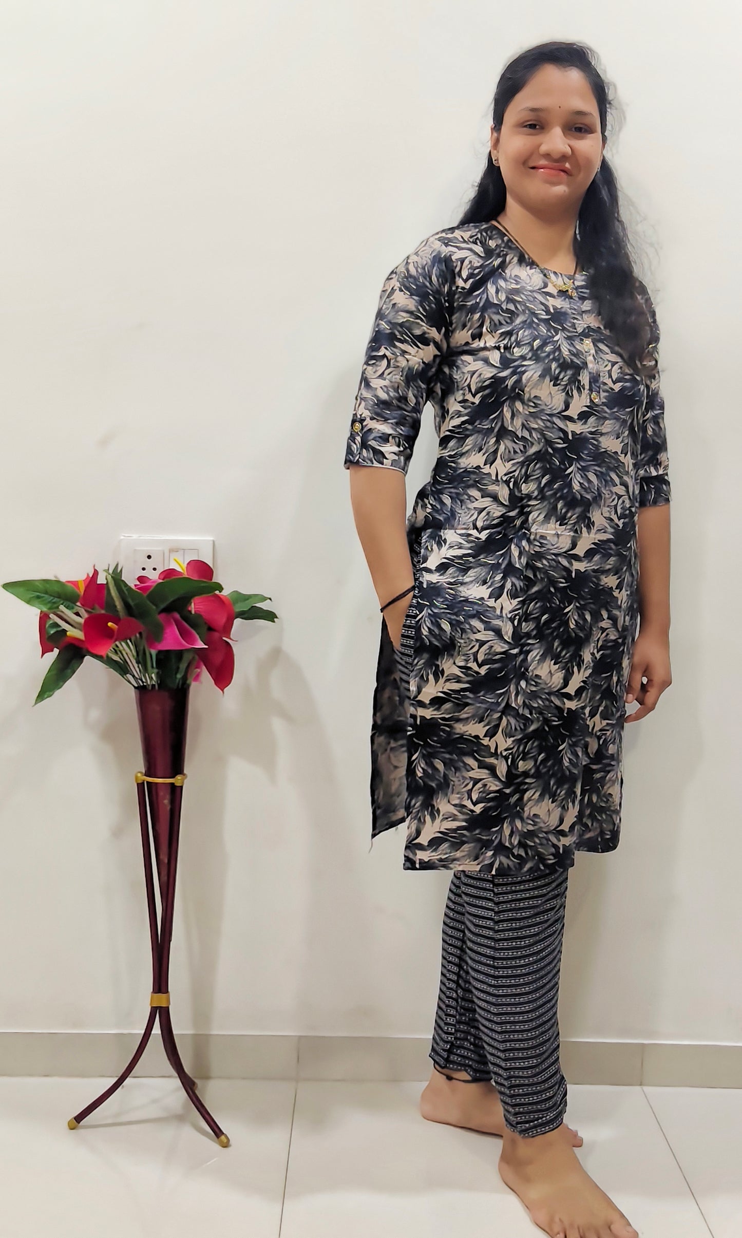 2 pc set for women (Black bold)
