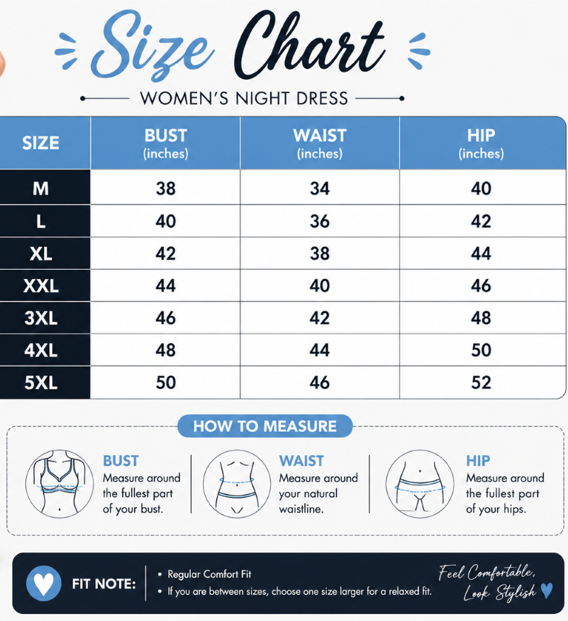 Premium Tensil Fabric Night Dress