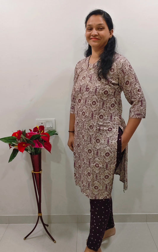 2 pc set for women (Wine)